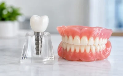 Dental Implants Versus Dentures Compared
